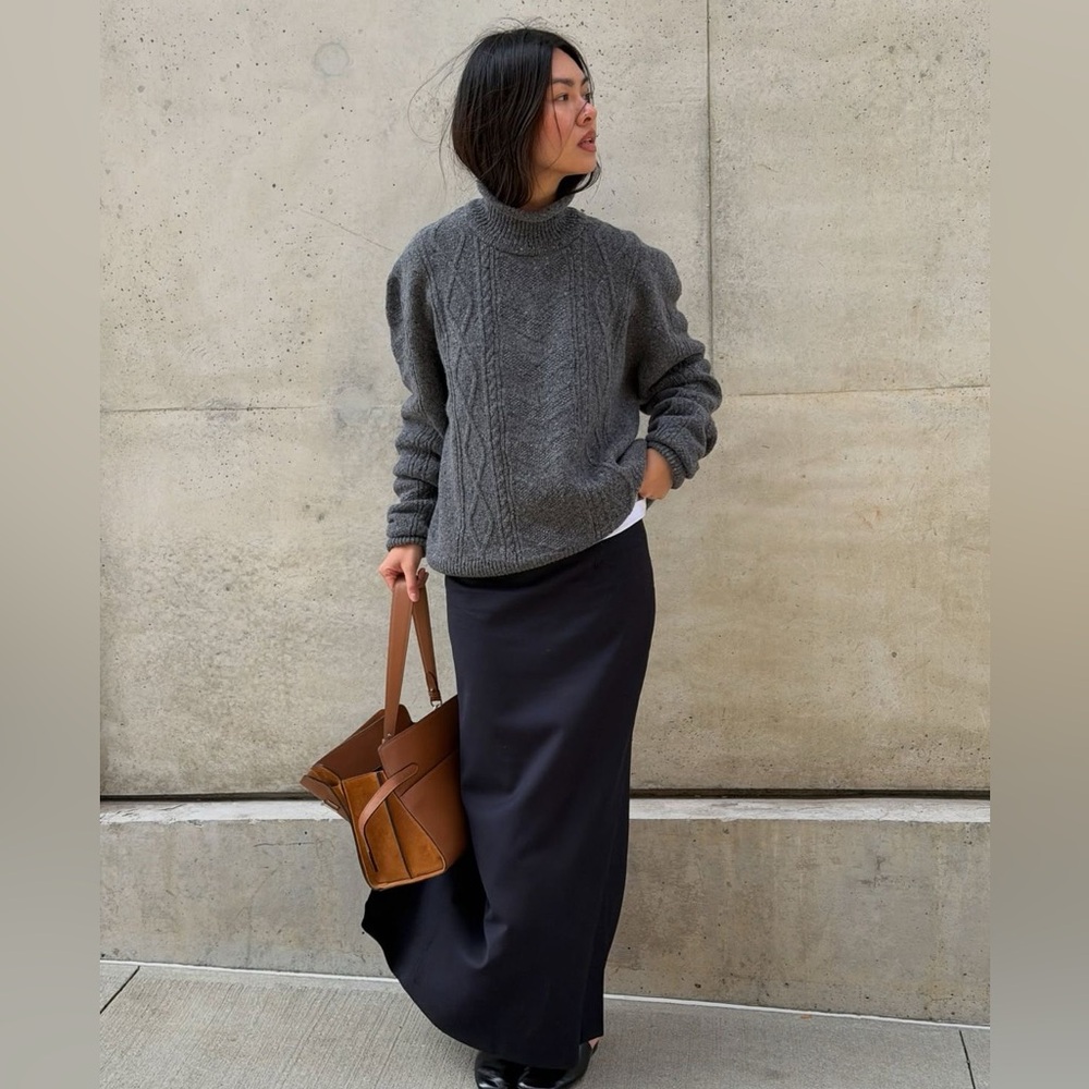 Vince Cableknit Turtleneck - Picture 3 of 7